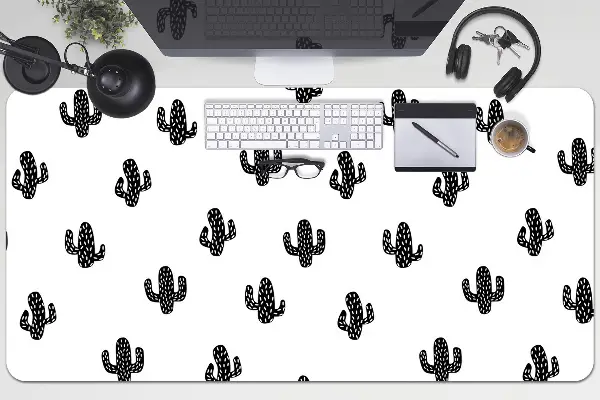 Podložka na psací stůl Cactus vzor