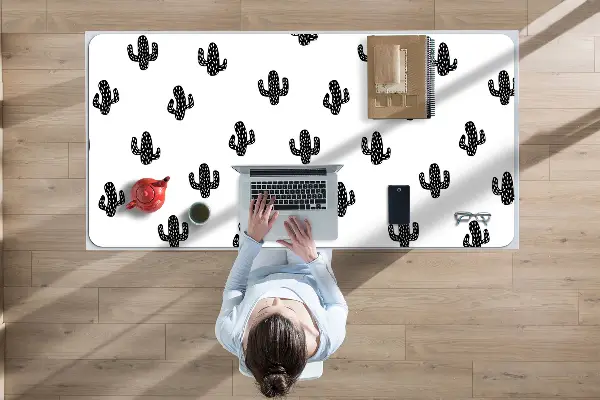 Podložka na psací stůl Cactus vzor