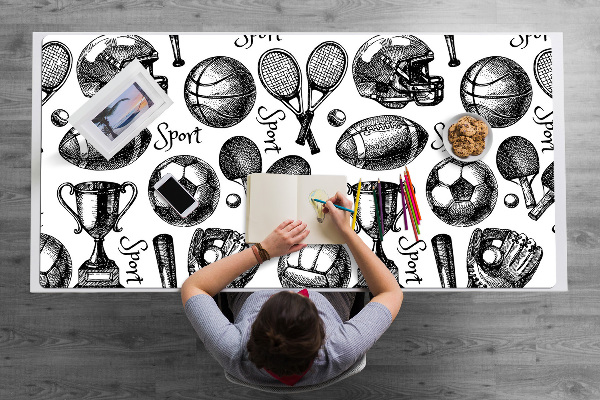 Pracovní podložka s obrázkem Sportovní motivy