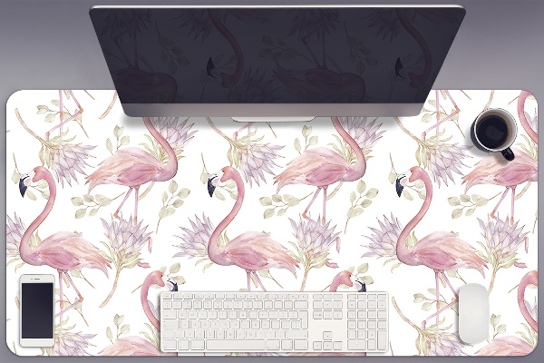 Velká podložka na stůl pro děti Flamingos
