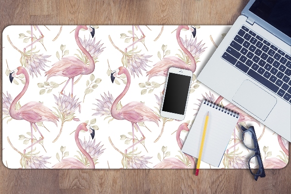 Velká podložka na stůl pro děti Flamingos