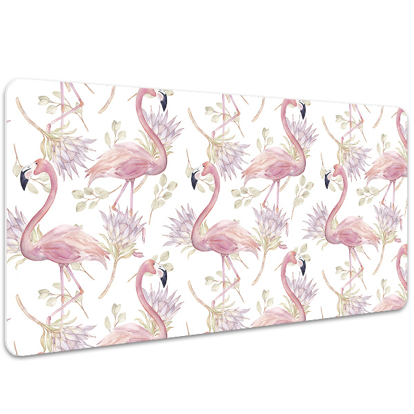Velká podložka na stůl pro děti Flamingos