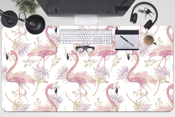 Velká podložka na stůl pro děti Flamingos