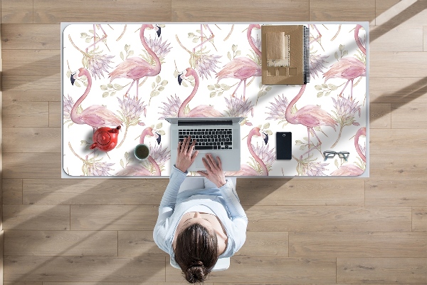 Velká podložka na stůl pro děti Flamingos