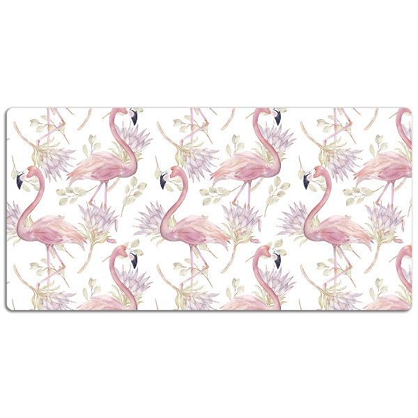 Velká podložka na stůl pro děti Flamingos