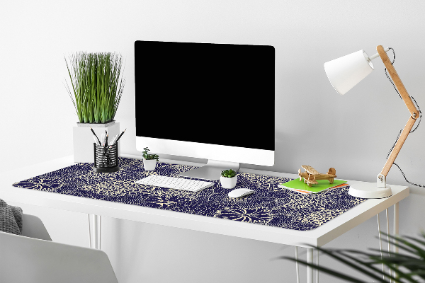 Podložka na psací stůl Modrý pattern