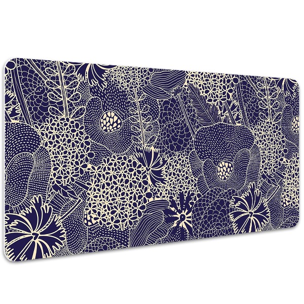 Podložka na psací stůl Modrý pattern