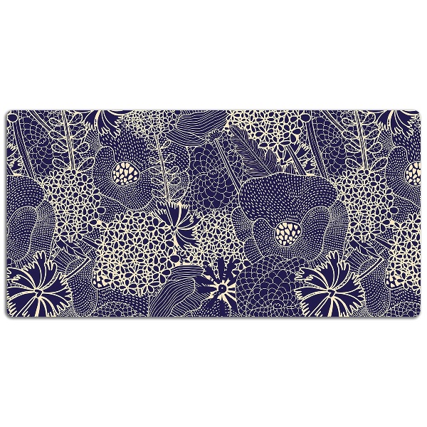 Podložka na psací stůl Modrý pattern