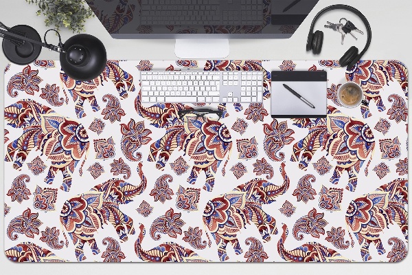 Velká podložka na stůl Paisley slon