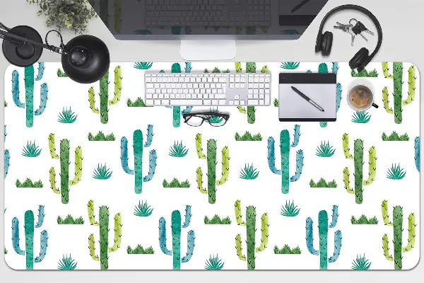 Ochranná podložka na stůl Malované cactus