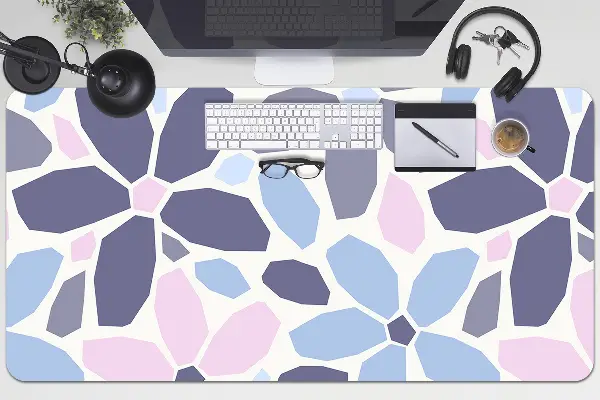 Pracovní podložka na stůl Geometrické květiny