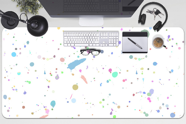 Velká podložka na stůl pro děti Paint skvrna