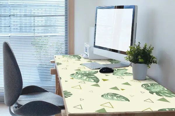 Pracovní podložka na stůl Monstrum a trojúhelníky