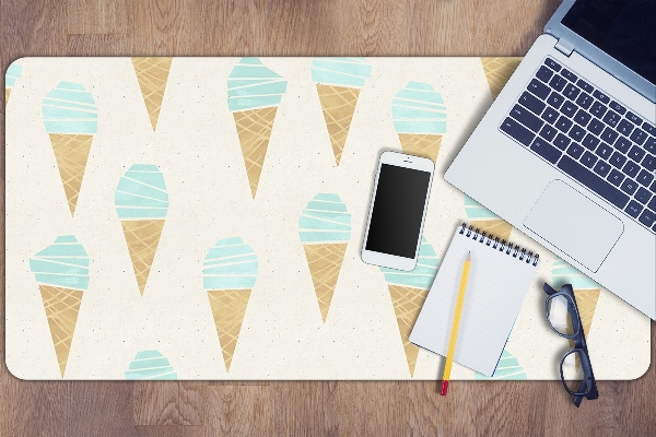 Velká podložka na stůl pro děti Ice pattern