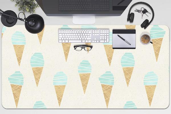 Velká podložka na stůl pro děti Ice pattern