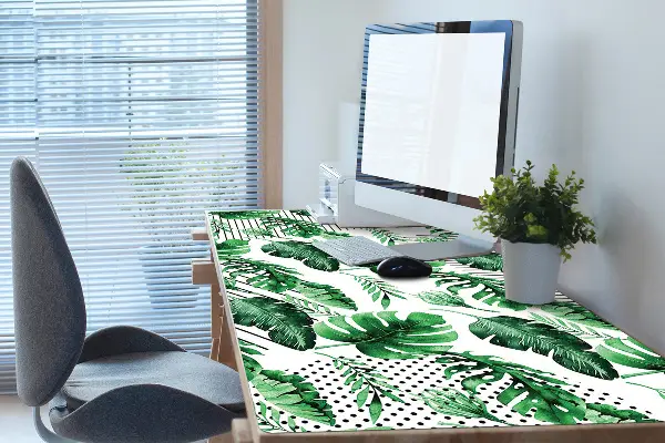 Pracovní podložka s obrázkem Tečky a listí