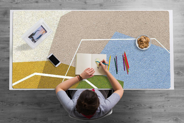 Pracovní podložka na stůl Geometrické obrazce
