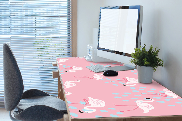 Velká podložka na stůl pro děti Flamingos