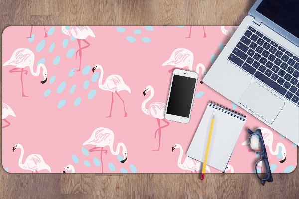 Velká podložka na stůl pro děti Flamingos