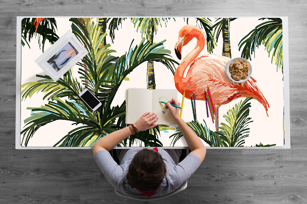 Velká podložka na stůl pro děti Flamingos