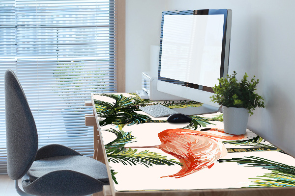 Velká podložka na stůl pro děti Flamingos
