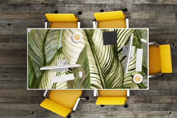 Velká podložka na stůl pro děti Monstera
