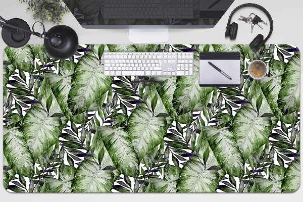 Velká ochranná podložka na stůl List monstera