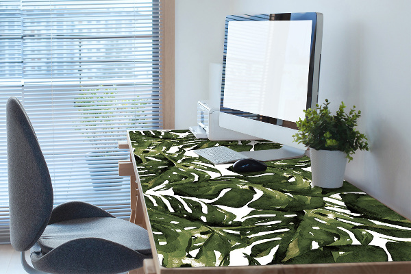 Velká ochranná podložka na stůl List monstera