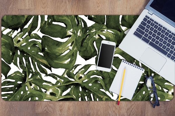 Velká ochranná podložka na stůl List monstera
