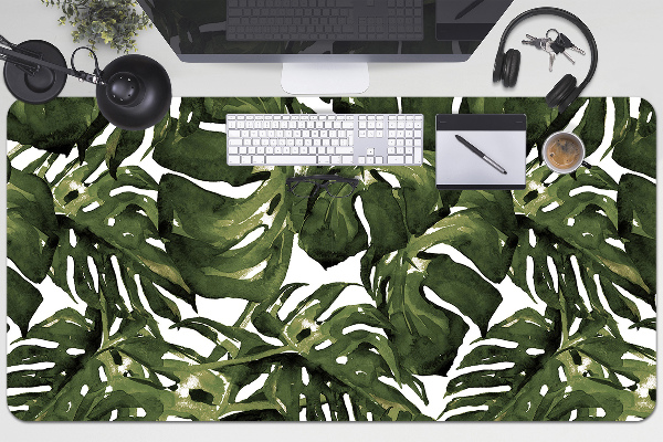 Velká ochranná podložka na stůl List monstera