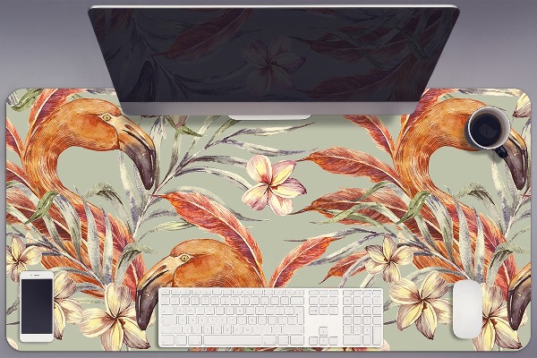 Podložka na psací stůl Obrázek flamingos