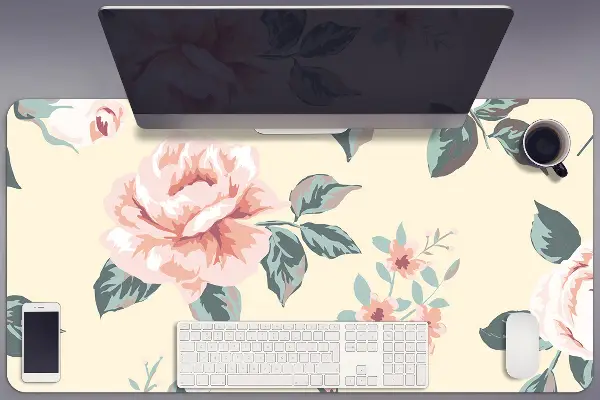 Velká podložka na stůl Klasické roses