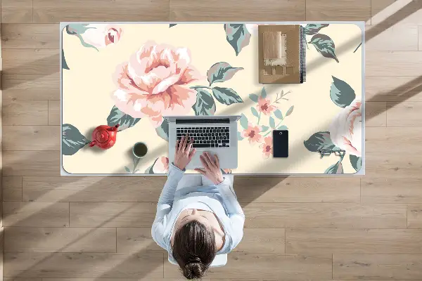 Velká podložka na stůl Klasické roses