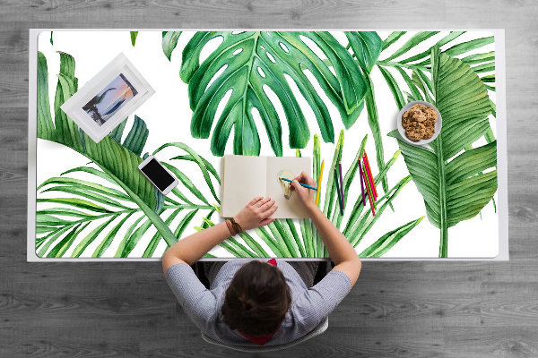 Ochranná podložka na stůl Palma a monstera