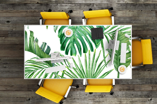 Ochranná podložka na stůl Palma a monstera