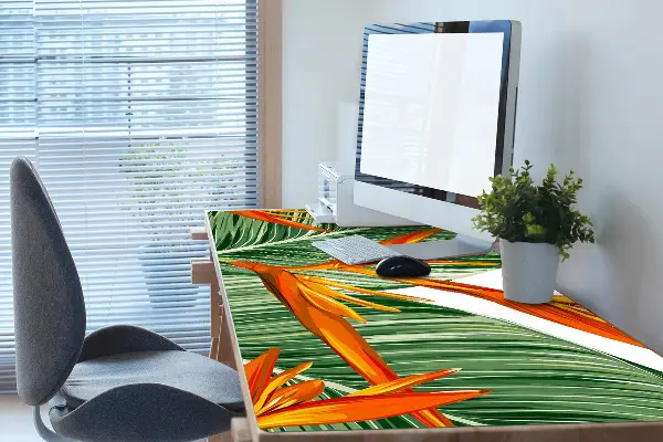 Podložka na psací stůl Palmové písmena