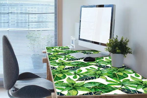 Podložka na psací stůl Listové vzor