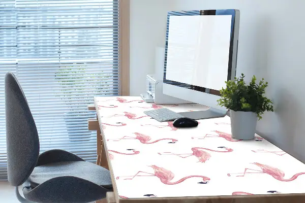 Velká podložka na stůl pro děti Flamingos