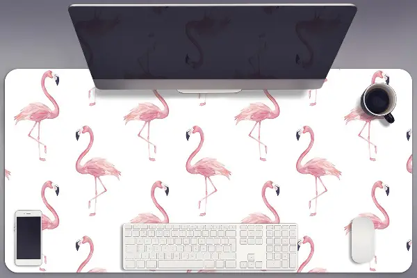 Velká podložka na stůl pro děti Flamingos