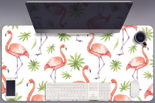 Velká podložka na stůl pro děti Flamingos