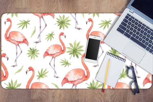 Velká podložka na stůl pro děti Flamingos