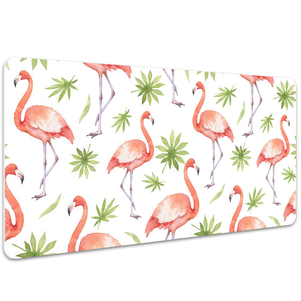 Velká podložka na stůl pro děti Flamingos