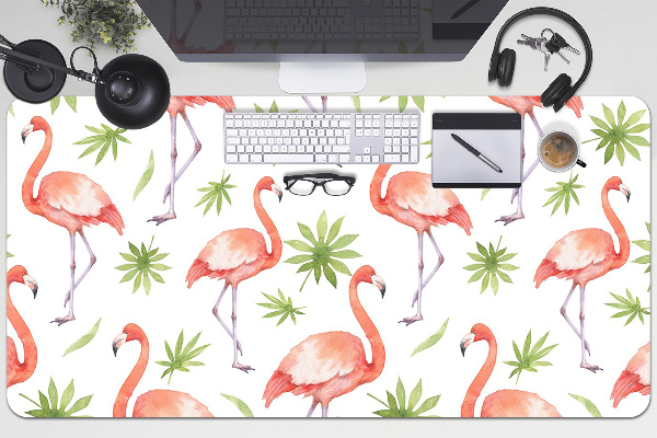Velká podložka na stůl pro děti Flamingos
