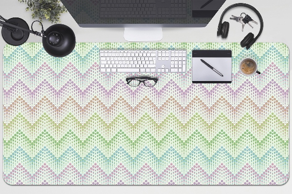 Ochranná podložka na stůl Tečky rybí kost