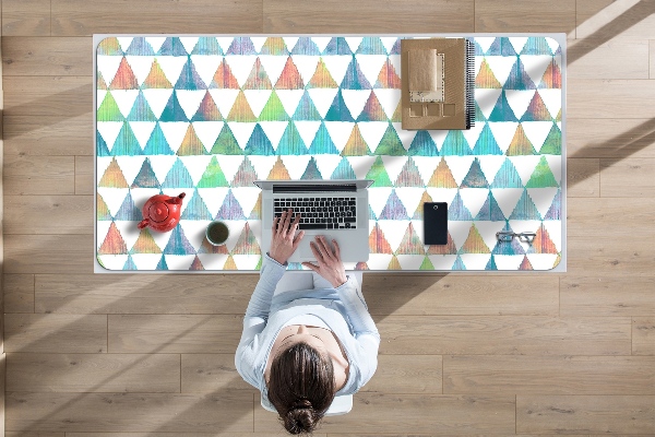 Ochranná podložka na stůl Geometrické trojúhelníky