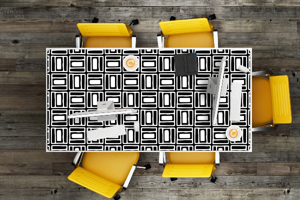Ochranná podložka na stůl Geometrický vzor