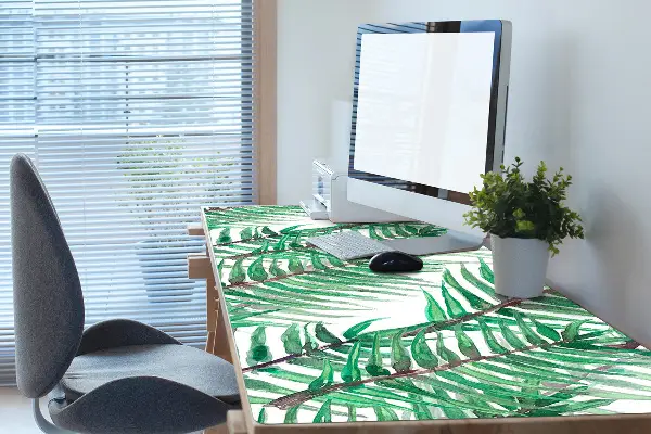 Podložka na psací stůl Palmové písmena