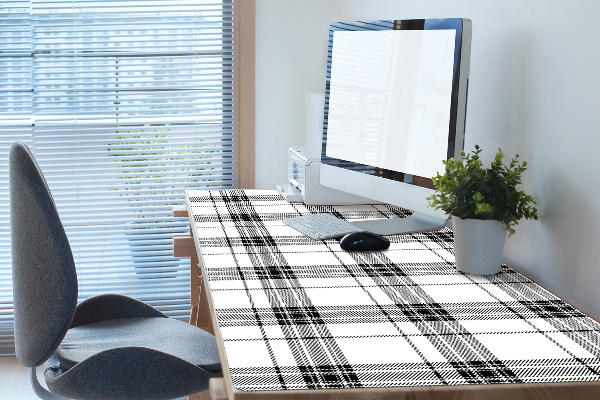 Velká podložka na stůl Plaid pattern