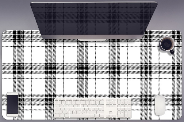 Velká podložka na stůl Plaid pattern