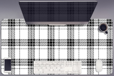 Velká podložka na stůl Plaid pattern